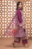 Khaadi Cambric | Embroidered | Fabrics 3 Piece BCA240406 Purple Signature Collection 2024