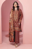 Khaadi Jacquard | Printed | Fabrics 3 Piece BCO240304 Maroon Signature Collection 2024