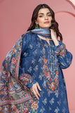 Khaadi Jacquard | Printed | Fabrics 3 Piece BCO240304 Navy Signature Collection 2024