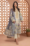 Khaadi Jacquard | Printed | Fabrics 3 Piece BCO240401 Off-white Signature Collection 2024