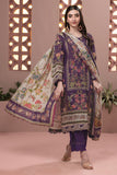 Khaadi Jacquard | Printed | Fabrics 3 Piece BCO240402 Purple Signature Collection 2024