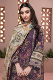 Khaadi Jacquard | Printed | Fabrics 3 Piece BCO240402 Purple Signature Collection 2024