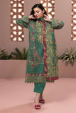 Khaadi Jacquard | Printed | Fabrics 3 Piece BCO240406 D Green Signature Collection 2024