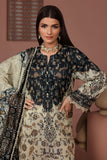 Khaadi Jacquard | Printed | Fabrics 3 Piece BCO240409 Beige Signature Collection 2024