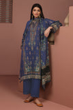 Khaadi Jacquard | Printed | Fabrics 3 Piece BCO240410 Navy Signature Collection 2024