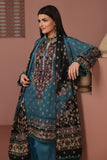 Khaadi Jacquard | Printed | Fabrics 3 Piece BCO240411 Teal Signature Collection 2024