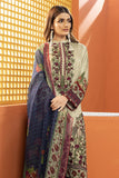 Khaadi Cotton Satin | Embroidered | Fabrics 3 Piece BCS240102 Beige Signature Collection 2024