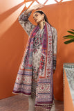 Khaadi Cotton Satin | Embroidered | Fabrics 3 Piece BCS240105 L Grey Signature Collection 2024