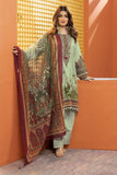 Khaadi Cotton Satin | Embroidered | Fabrics 3 Piece BCS240106 L Green Signature Collection 2024