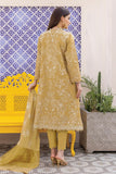 Khaadi Cotton Satin | BCS240206 Mustard Signature Collection 2024