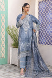 Khaadi Cotton Satin | BCS240216 Blue Signature Collection 2024
