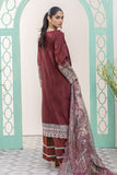 Khaadi Cotton Satin | BCS240216 Maroon Signature Collection 2024