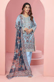 Khaadi BCS240308 L-Blue Eid Collection 2024