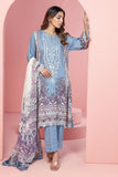 Khaadi BCS240309 Blue Eid Collection 2024