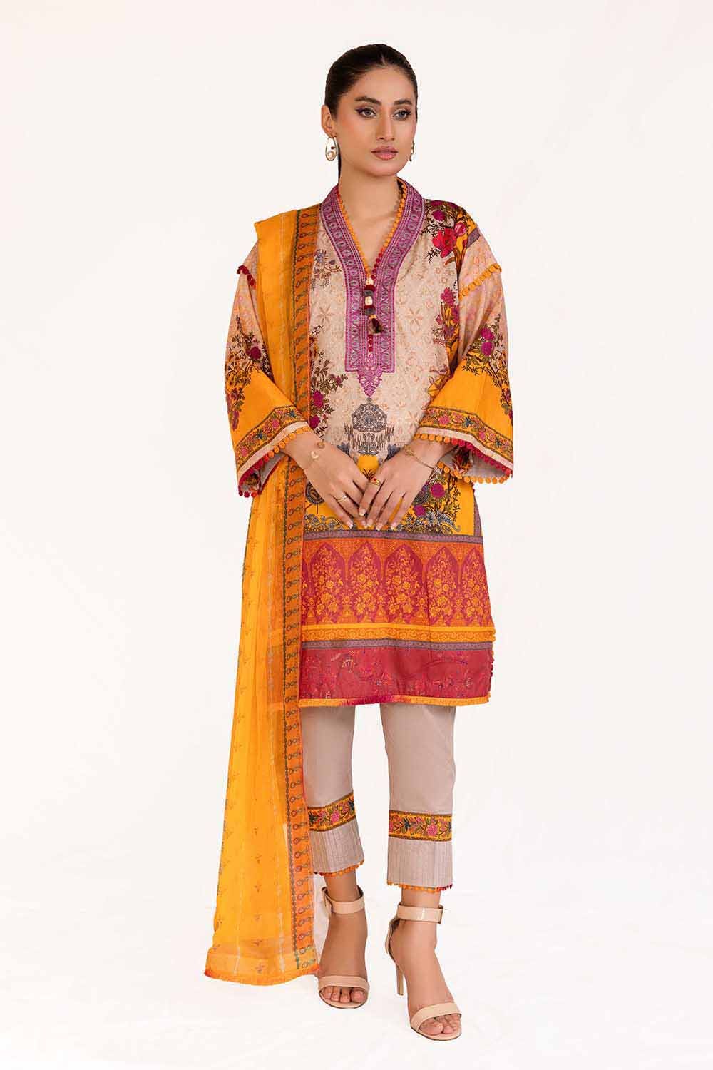 Gul Ahmed BM-42020 Mid Summer Luxe Collection 2024