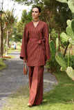 Bareeze Raaz-E-Ramz-01-Brown Winter Casual Collection 2025