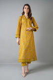 Bareeze Bagh-E-Souz-01-Mustard Winter Casual Collection 2025