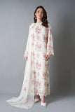 Bareeze Blossom Beauty-01-OffWhite Winter Casual Collection 2025