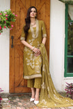 Bareeze Stencil Floral-Green Winter Casual Collection 2025