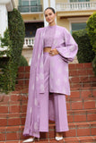 Bareeze Geometric Floral-02-Purple Winter Casual Collection 2025