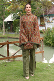 Bareeze Ikat-01-D.Green Winter Casual Collection 2025