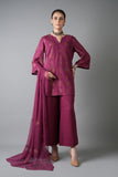 Bareeze Geometric Bloom-Mahoon Winter Casual Collection 2025