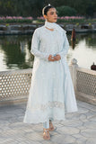 Cross Stitch Aqua Haze Chikankari 2025