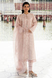 Cross Stitch Peach Floret Chikankari 2025