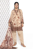 Khaadi CS240803 Brown Cotton Satin 2024