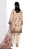 Khaadi CS240803 Brown Cotton Satin 2024