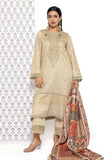 Khaadi CS240809 Beige Cotton Satin 2024