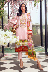 BM-12002 Gul Ahmed Online Premium Lawn Chiffon 2022