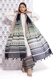 Khaadi EES24515B Black Dupatta My matching separate with Zara & Mashal 2024