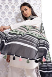 Khaadi EES24515B Black Dupatta My matching separate with Zara & Mashal 2024