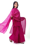 Khaadi Dupatta EES24592A Maroon In my bag: Chunri 2024
