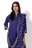Khaadi Dupatta EES24593B Navy In my bag: Chunri 2024