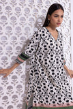 Khaadi EET24528A Off White Kurta My matching separate with Zara & Mashal 2024