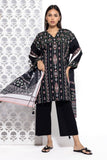 Khaadi EET24529A Black Kurta My matching separate with Zara & Mashal 2024