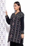 Khaadi EET24529A Black Kurta My matching separate with Zara & Mashal 2024