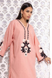 Khaadi EET24534A L Pink Kurta Embroidered My matching separate with Zara & Mashal 2024