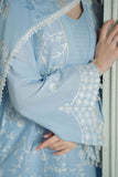 Cross Stitch Lavender Blue Emb Lawn Mahiri 2025