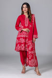 Khaadi EST24150 Red Eid Prets 2024
