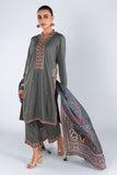 Khaadi EST24169 D Green Eid Prets 2024