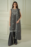 Cross Stitch Floral Ash Mahiri Embroidered Lawn 2025
