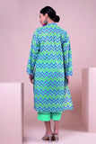 J22102 Blue Khaadi Online Spring Summer 2022