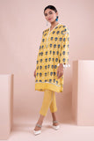 J22109 Yellow Khaadi Online Spring Summer 2022