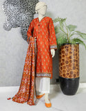 Junaid Jamshaid Orange 2PC | JLAWN-S-JDS-24-1081 Khumaar-01 Eid Ul Adha Lawn Collection 2024