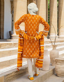 Junaid Jamshaid Orange Cambric 2 PC | JLAWN-S-JDS-24-1110 Casuals Eid Prets Collection 2024