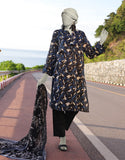 Juniad Jamshaid Black Lawn Printed 2PC-JLAWN-S-JDS-25-1011-S Summer Pret 2025