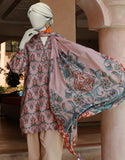 Junaid Jamshaid 2PC-JLAWN-S-JDS-25-1019 Multicolor Lawn Printed Shades Of Summer 2025